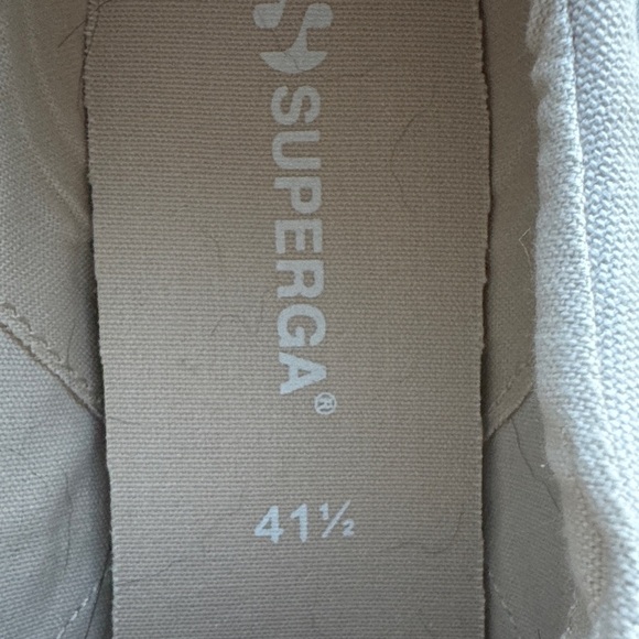 Superga Women's Blush Suede Canvas platform Sneakers Size 10 NWT - Picture 9 of 9